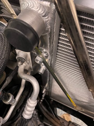 Jeep JK Radiator Upgrade chopping off bosses