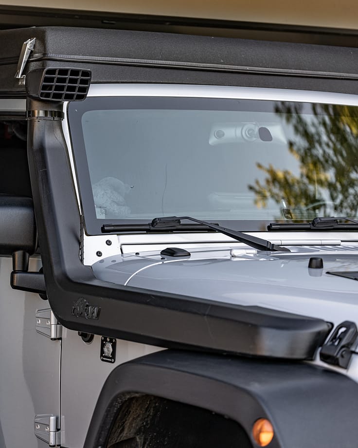 JK AEV Snorkel with ram JK AEV Snorkel with ram