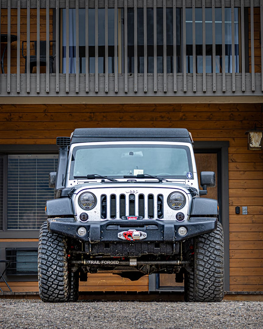 Jeep Camper front view