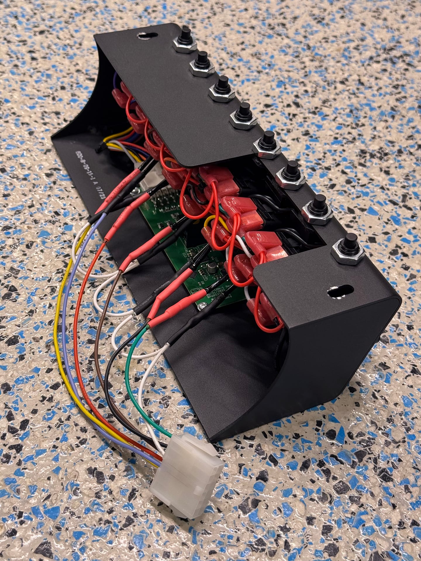 Jeep JK switch panel wired for aux control